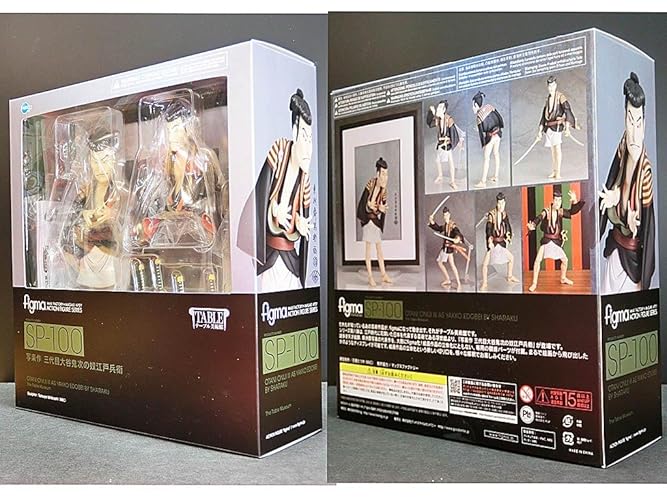 Amazon.co.jp: figma テーブル美術館 写楽作 三代目大谷鬼次の奴江戸